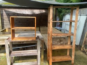 Photo of free Wooden Shelving Units (East Hendred OX12)