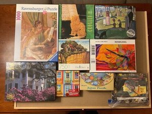 Photo of free Lot of 9 Puzzles (20886)