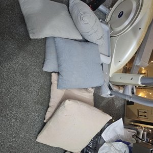 Photo of free 6 cushions (BH17 Canford Heath)
