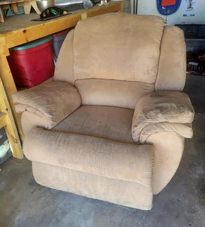 Photo of free Sturdy but Dirty Recliner (NE heights)
