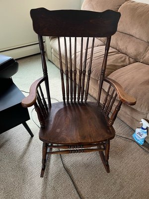 Photo of free Well loved rocking chair (Whittier Minneapolis)