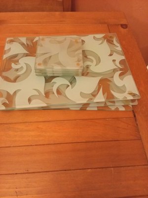 Photo of free Glass placemat and coasters (Fairfield L13)