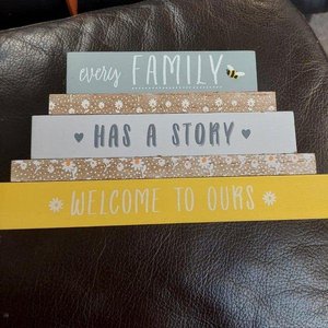 Photo of free Wooden family sign (Batley WF17)