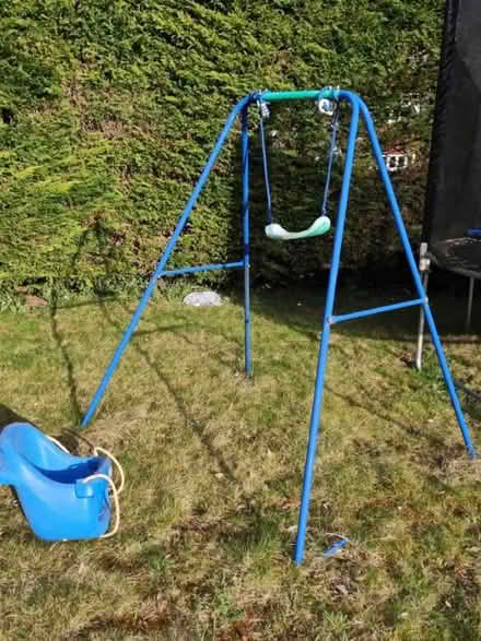 Photo of free Metal swing with two seats (The Folly BN7) #1