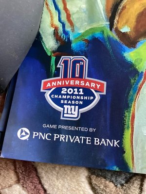 Photo of free Giants football poster (Brookfield, CT)