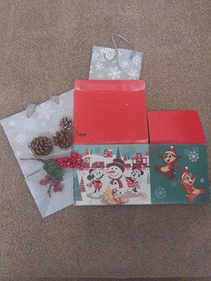 Photo of free Christmas bags and craft bits. (Kendal LA9)