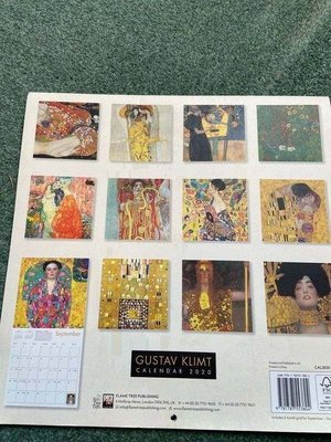 Photo of free Gustav Klimt Calendar (Lancing)