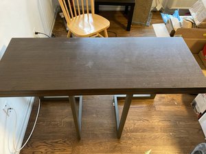 Photo of free Foldable table (Brightwood)