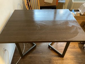 Photo of free Foldable table (Brightwood)