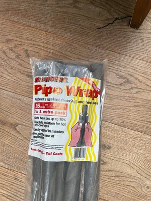 Photo of free Pipe insulation unopened pack (West dulwich)
