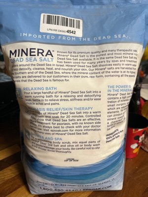 Photo of free Miners Dead Sea Salt (Hamden CT)