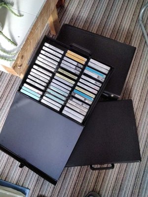Photo of free 150 cassette tapes for home recording music (Allerton L18)