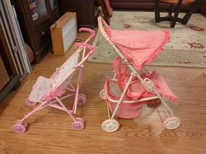 Photo of free Two play strollers (Eastchester, NY)