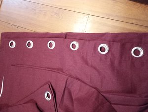 Photo of free Lined curtains and pole (Shipley BD18)