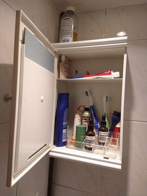 Photo of free Bathroom cabinet (Royston SG8)