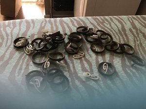 Photo of free Curtain rings (Canton CF5)