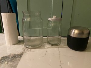 Photo of free 3 x storage jars (EH6)