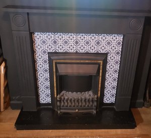 Photo of free Electric fire and surround (Holt Lane End M40)