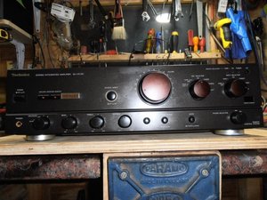 Photo of speakers amplifier (Tuckswood NR4)