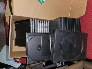 Photo of free CD jewel cases and DVD cases (Clevedon BS21)