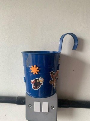 Photo of free Blue Metal tin pail (Welwyn Garden City (AL7))