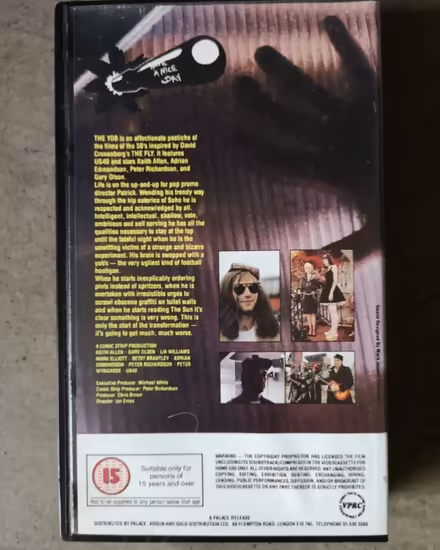Photo of free VHS Tape-The Yob-Comic Strip-Keith Allen (Mold CH7) #2