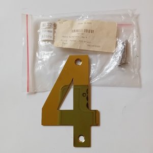 Photo of free Brass numeral 4 (Moorfields)