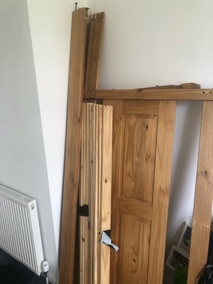 Photo of free Broken double bed frame wooden (M22)