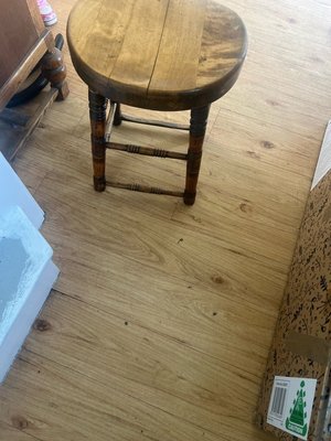 Photo of free Solid wooden stool (Westcliff SS0)