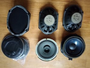 Photo of free 5 car speakers (Eastville Park BS16)