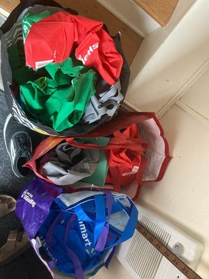 Photo of free Three bags of reusable bags (K1Y 1X6)