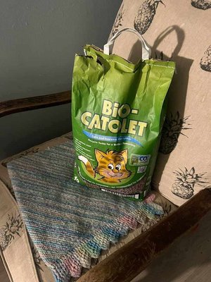 Photo of free Cat litter almost full bag (Burgess Hill RH15)