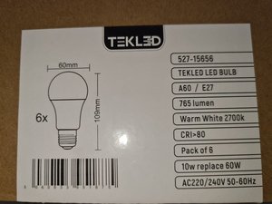 Photo of free Light Bulbs - Box of six new LEDs (Oaklands nr Welwyn AL6)