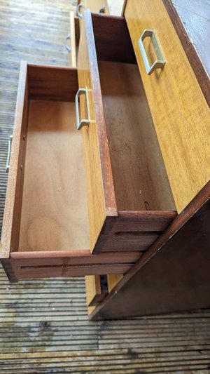 Photo of free Sturdy wooden Drawer unit. (Roehampton SW15)