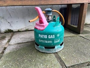 Photo of free Patio gas container (Westcliff SS0)