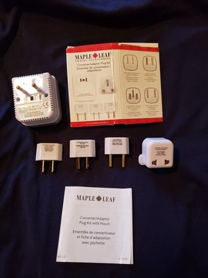 Photo of free electrical converter/adapter kit (Riverdale)