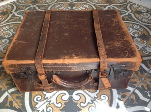Photo of free Leather suitcase (Castle MK40)