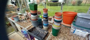 Photo of free Plastic garden Pots (Weeds Wood ME5)