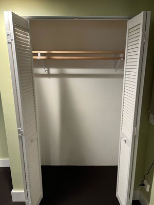 Photo of free Closet doors and shelf (Tangletown)