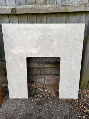 Photo of free Marble inset and hearth (DT4)