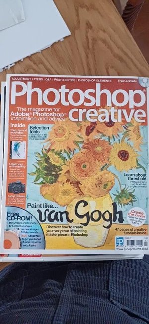 Photo of free 5 x photoshop creative magazines (CB5)