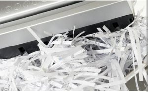 Photo of Cross cut paper shredder (Region of Waterloo)
