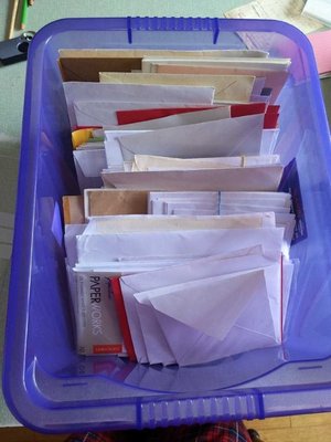 Photo of free Lots of envelopes (St Andrews KY16)