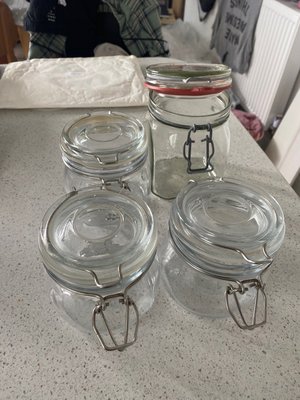 Photo of free 4 x kilner style ikea jars (Woodlesford, LS26)