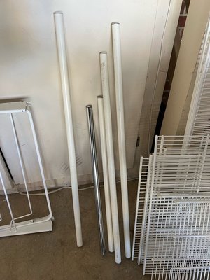 Photo of free Elfa shelving components (Swan Terrace & Fort Hunt Rd)