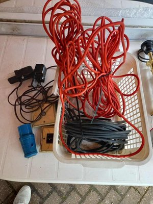 Photo of free Electrical cables and fittings (Goldington MK41)