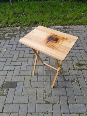 Photo of free Small Folding Table, 48 x 37cm Top, 68cm H (CT2)