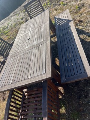 Photo of free Outdoor Wooden Table (West Camarillo)