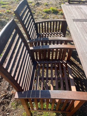 Photo of free Outdoor Wooden Table (West Camarillo)
