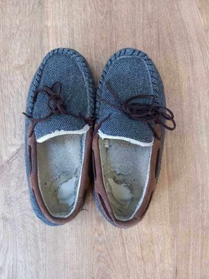 Photo of free Size 8 moccasin slippers (New Malden KT3)